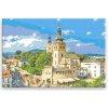 Diamantové maľovanie - Hrad Banská Bystrica - 60x40 cm, plátno vypnuté na rám - výroba CZ