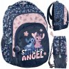 Školský batoh Paso viac-komorový Lilo a Stitch, farebný, 19 l
