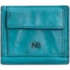 Malá dámska kožená peňaženka Noelia Bolger 5133 tyrkysová