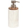 Ručný dávkovač mydla 5five Simply Smart 300 ml béžový, biely