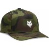 FOX Yth Fox Head Camo 110 Sb Hat, Green Camo