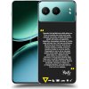 Picasee silikónový čierny obal pre OnePlus Nord 4 - Kazma - BUĎTE TROCHU YESMANI