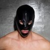 Kukla AD Fetish ADF185 Fetish Rub Mask čierna XS/S, kukla s otvormi pre oči a ústa
