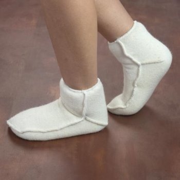 Ako v perinke vlnené elastické ponožky Merino