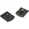 Manfrotto Accessory Plate with 1/4'' and 3/8'' screws - Manfrotto 410PL (410PL)