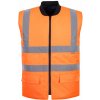 PORTWEST HI-VIS VESTA S469 / Obojstranná reflexná vesta - HV oranžová XXXL
