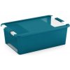 Keter Plastový úložný box BI, objem 26l, 55 x 35 x 19 (výška) cm, tyrkys