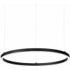 Ideal Lux 229492 LED zavesený stropný luster Oracle Slim 1x30W | 1810lm | 3000K - čierny