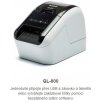 Tlačiareň štítkov BROTHER QL-800 - 62 mm, termálna, USB, Profi. Tlačiareň štítkov / po zakúpení DK-22251 tlač v červenej farbe /