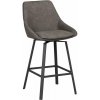 Sivé barové stoličky v súprave 2 ks (výška sedadla 65 cm) Alison – Rowico