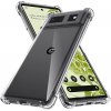 Techsuit Google Pixel 6 Silikónové puzdro so zosilnenými hranami KP29951 transparentná