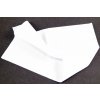 Elastická nažehľovacia záplata - rozmer 15 cm x 20 cm - biela