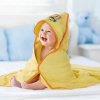 Eurofirany Bavlnená detská osuška BABY 69 žltá Bavlna 100x100 cm