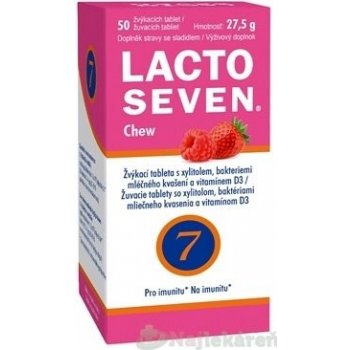 Vitabalans Lactoseven Chew mnd 50 tabliet