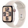 Apple Watch SE (2023) Cellular 44mm M/L farba Starlight Aluminium Case / Sport Band Starlight MRGX3QC/A