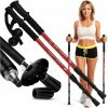 Turistické palice KADVA Torre sivá 65-135 cm SYSTEM QUICK LOCK