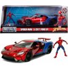 Toys Auto Marvel Spider-man 2017 Ford GT s figurkou