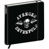 Obal na notebook Avenged Sevenfold A7X - Death Bat Crest