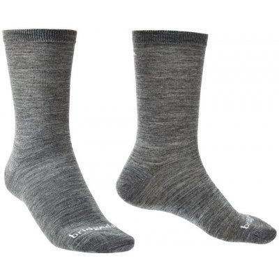 Bridgedale ponožky Liner Thermal Liner Boot X2 grey