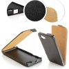 Púzdro knižkové FLIP SLIM pre HTC DESIRE 210 - čierne