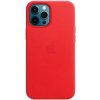 Apple Kožený vč. Magsafe pro iPhone 12 Pro Max Scarlet MHKJ3ZE/A
