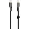 Kábel Fixed FIXDB-CC05-BK USB-C/USB-C a podporou PD, 0,5m
