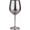 Nerezový pohár na víno, 500 ml Farba: Strieborná