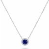 Brilio Silver Trblietavý strieborný náhrdelník so zirkónmi NCL136WB