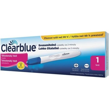 Clearblue Easy tehotenský test 1 ks