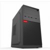 1stCOOL skříň STEP 5, micro tower, AU, USB 3.0, USB-C, bez zdroje, černá MC-STEP5-AU-USB3-C