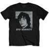 Syd Barrett tričko Headshot Čierna XL