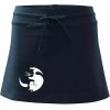 Mačka - Jin jang - Športová sukne - two in one - XL ( Tmavomodrá (veľmi tmavá - skoro čierna) )