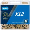 Kmc X12 čierno/zlatý BOX reťaz