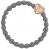 By Eloise London Rose Gold Bling Heart farba Storm Grey