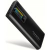 AXAGON EEM2-SD2B, USB-C 10Gbps externí box s displejem pro M.2 NVMe/SATA SSD, bezšroubkový, černý