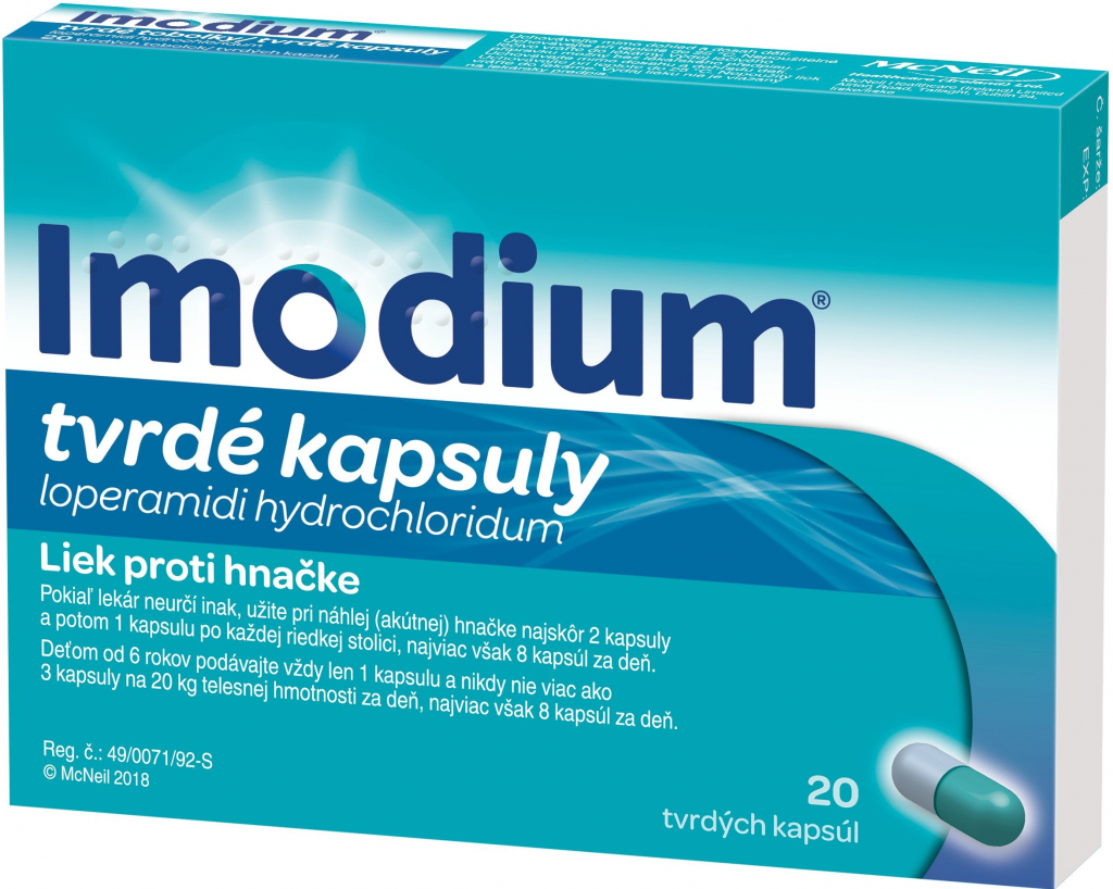 Imodium cps.dur.20 x 2 mg od 5,69 € - Heureka.sk