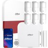 Sada Dahua 6x PIR detektor pohybu Alarm 4G WiFi AirShield + Vonkajšia siréna