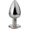 Veľký kovový análny kolík Stainless Steel Anal Plug Large