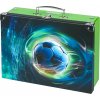 BAAGL Skládací školská kufřík Fotbal Míč s kováním