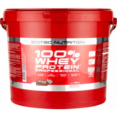 Scitec Nutrition 100% Whey Protein Professional 5000 g, banán