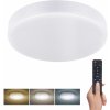 Solight LED osvetlenie LECCE s diaľkovým ovládačom, 50W, 3000lm, 40cm, zmena chromatickosti, stmievateľné, biela