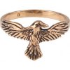 imago Bronzový prsteň Raven FC23050X, veľkosť 74