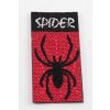 Nažehľovacia záplata - Spider-Man - rozmer 4,5 cm x 2 cm - červená, čierna, biela