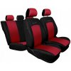 Poťah na komplet sedadiel Auto-dekor polyester univerzálny, červený