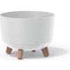 PROSPERPLAST - Kvetináč Gracia 29,5cm biely