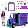 Mattel Monster High Doll Draculaura & Fangtastic Rockin' Food Truck Playset HXH83