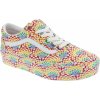 Vans Old Skool Platform Pride/Multi/True White 36