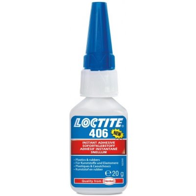 Loctite 406 - 20 g, sekundové lepidlo, 12 x Loctite 406 - 20 g