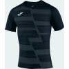 Joma Futbalový dres S/S T-SHIRT HAKA BLACK-DARK GREY Veľkosť: L