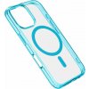 Zadný kryt Cellularline Iconic Mag s podporou Magsafe pre Apple iPhone 16 Pro Max, číry / svetlo modrý